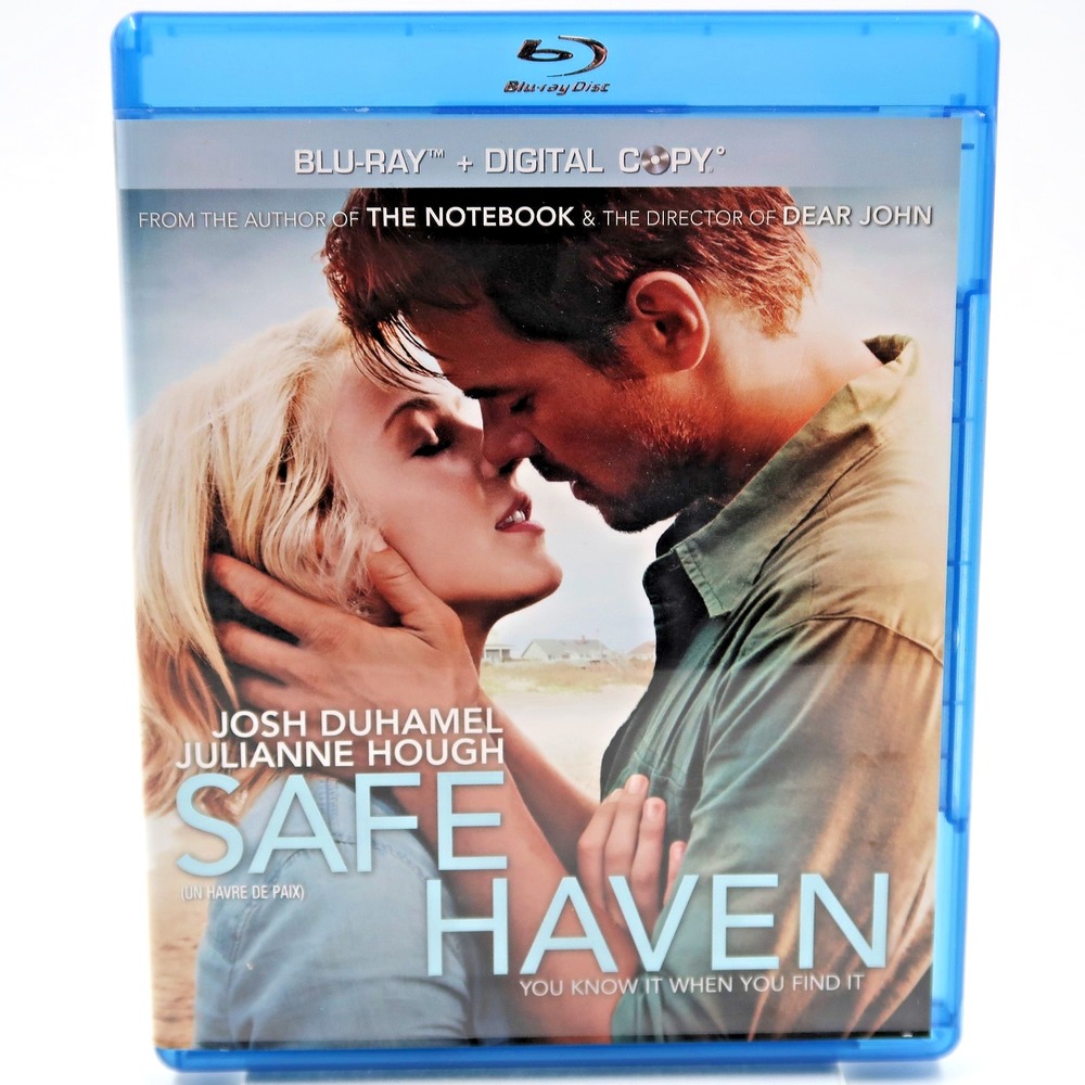 Safe Haven Blu-ray Disc 2013 Nicholas Sparks Drama Josh Duhamel Julianne Hough